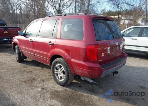 2005 Honda Pilot Ex z USA, uszkodzony, nr VIN 2HKYF18495H551813